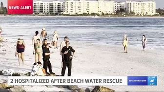 1 man, girl rescued from St. Pete Beach incident, deputies say