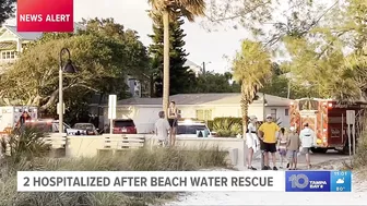 1 man, girl rescued from St. Pete Beach incident, deputies say