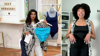 Lands' End High Waisted Bikini Bottoms on QVC