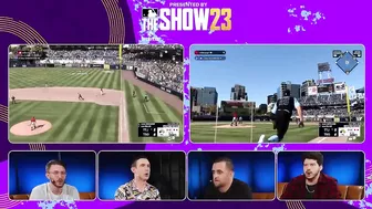 Playing MLB the Show 23 With Our Feet & Other Stream Highlights Ft. GoldGlove & Typical Gamer