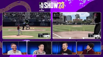 Playing MLB the Show 23 With Our Feet & Other Stream Highlights Ft. GoldGlove & Typical Gamer