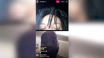 JiDion Trolls 21 Savage On IG Live!