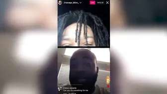 JiDion Trolls 21 Savage On IG Live!