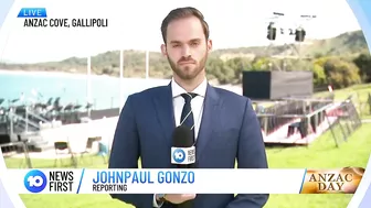 Record Number Of Australians Travel To Gallipoli For Anzac Day Commemorations l 10 News First