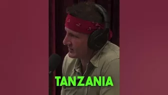 Is The African Hadzabe Tribe COMPLETELY Isolated?! #shorts #shortsvideo #travel #joerogan