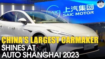 'Innovation, tech and affordable' SAIC Motor showcasing NEV models at Auto Shanghai 2023