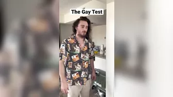 the gay test #shorts #comedy #funny