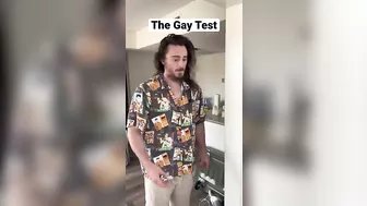 the gay test #shorts #comedy #funny