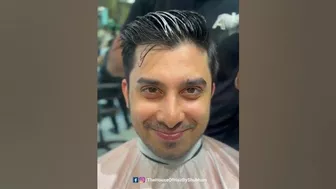 New haircut of celebrity Actor Guru Divekar by Shubham #shubhamhairstylist#haircare #thehouseofhair