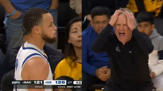 Steph Curry calls timeout when Warriors had none then Harrison Barnes misses game winner