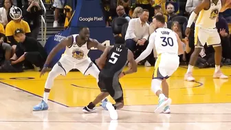 Steph Curry calls timeout when Warriors had none then Harrison Barnes misses game winner