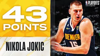 Nikola Jokic Drops 43 Points In HISTORIC Game 4 Performance! ???? | April 23, 2023