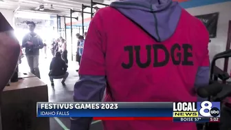 Crossfit Festivus Games in Idaho Falls