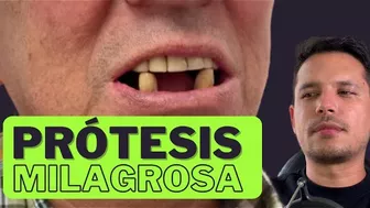 PRÓTESIS DENTAL FLEXIBLE CON DOS DIENTES NATURALES ????????