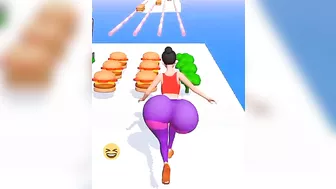 Twerk Race 3d (Game play) part 01 ! lavel 21-25#twerk #aalgame #gaming #3d