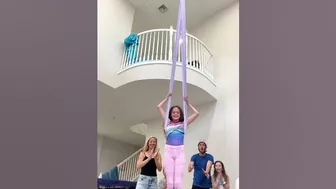 Best Aerial Silks Drop Challenge!????????