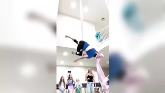 Best Aerial Silks Drop Challenge!????????