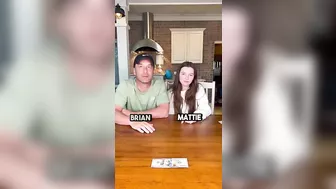 Trivia challenge part 2!! Brian vs. Mattie!! #familygamenight