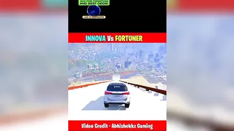 INNOVA Vs FORTUNER CHALLENGE EP105 #shorts #ytshorts #gta