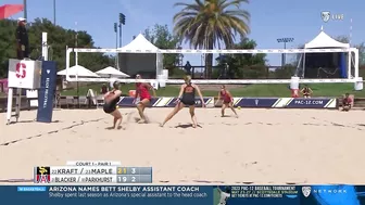 Beach Volleyball - USC 3, Arizona 0: Highlights (4/26/23)