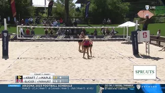 Beach Volleyball - USC 3, Arizona 0: Highlights (4/26/23)