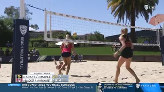 Beach Volleyball - USC 3, Arizona 0: Highlights (4/26/23)