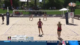 Beach Volleyball - USC 3, Arizona 0: Highlights (4/26/23)