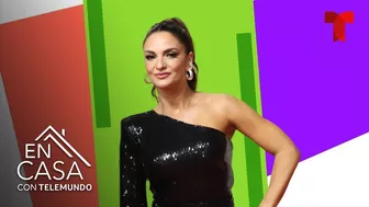 Mariana Seoane deslumbra con ajustado bikini rojo | En Casa Con Telemundo