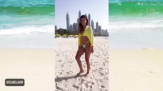 Izabela Ion Flaunts Her Natural & Beautiful Bikini Body (Miss Austria)