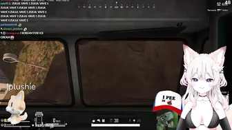 Vedal the Ice cream turtle man in Anny stream on PUBG