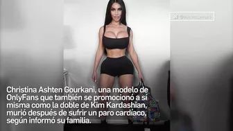 Christina Ashten Gourkani, la doble de Kim Kardashian, murió a los 34 años