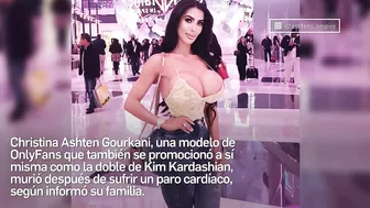 Christina Ashten Gourkani, la doble de Kim Kardashian, murió a los 34 años