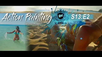 Trailer S13:E2 Action Body Painting 'Blue Dress" Fuerteventura, Canaries • GD Films • 4K April 2023