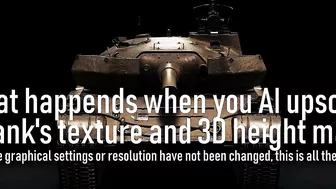 Ultra HD Tank Model Mod