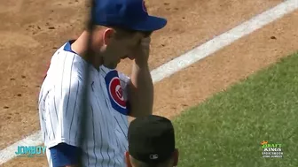 Smyly lost his perfect game when his catcher tackled him, a breakdown