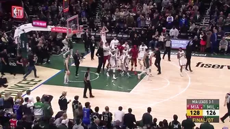 WILD HEAT VS BUCKS END OF GAME SEQUENCE ????