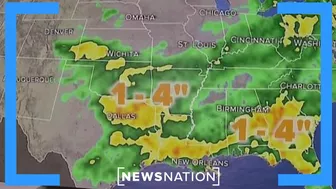 Storm system stretches across Southeastern states | Early Morning