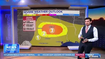 Storm system stretches across Southeastern states | Early Morning