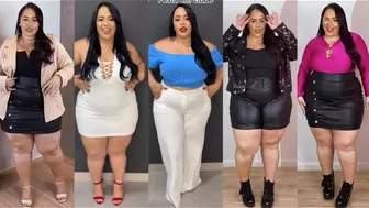 Plus size outfit fashion,curvy haul,plus size haul 2023 ????????