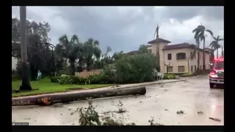 Storm damage reported in Palm Beach Gardens