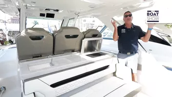 NEW TIARA 34 LS seen at the Palm Beach Boat Show 2023 - The Boat Show