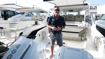 NEW TIARA 34 LS seen at the Palm Beach Boat Show 2023 - The Boat Show