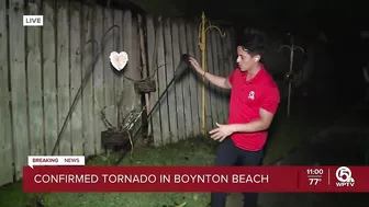 EF0 tornado causes damage in Boynton Beach