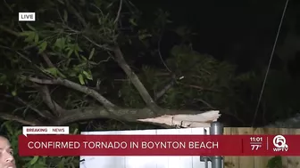 EF0 tornado causes damage in Boynton Beach