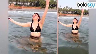 Shefali Jariwala Black Bikini Beach Video Viral, Fans के उड़े होश | Boldsky