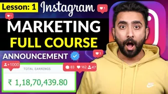 Lesson 1: FREE Instagram Marketing Course (INTRODUCTION)