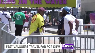 Festivalgoers travel far for Something in the Water