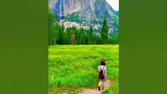 Yosemite CA #nature #travel #vacation #adventure #youtubeshorts