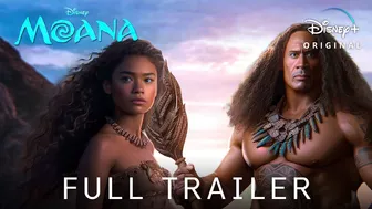 Moana Live Action – Full Trailer (2024) Dwayne Johnson & Auliʻi Cravalho Movie | Disney+