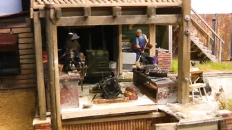 Brilliant Micro Model Railway Diorama from Australia by Kim Marsh (1/32 Scale Model Train Layout)